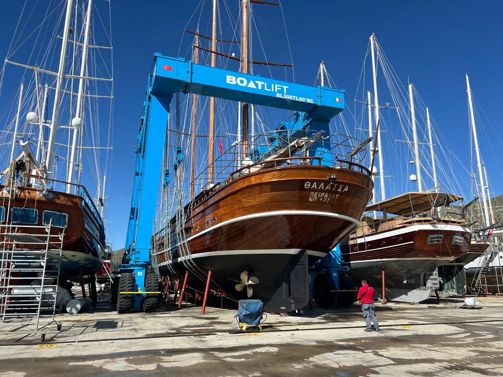 Die Thalassa im Travellift